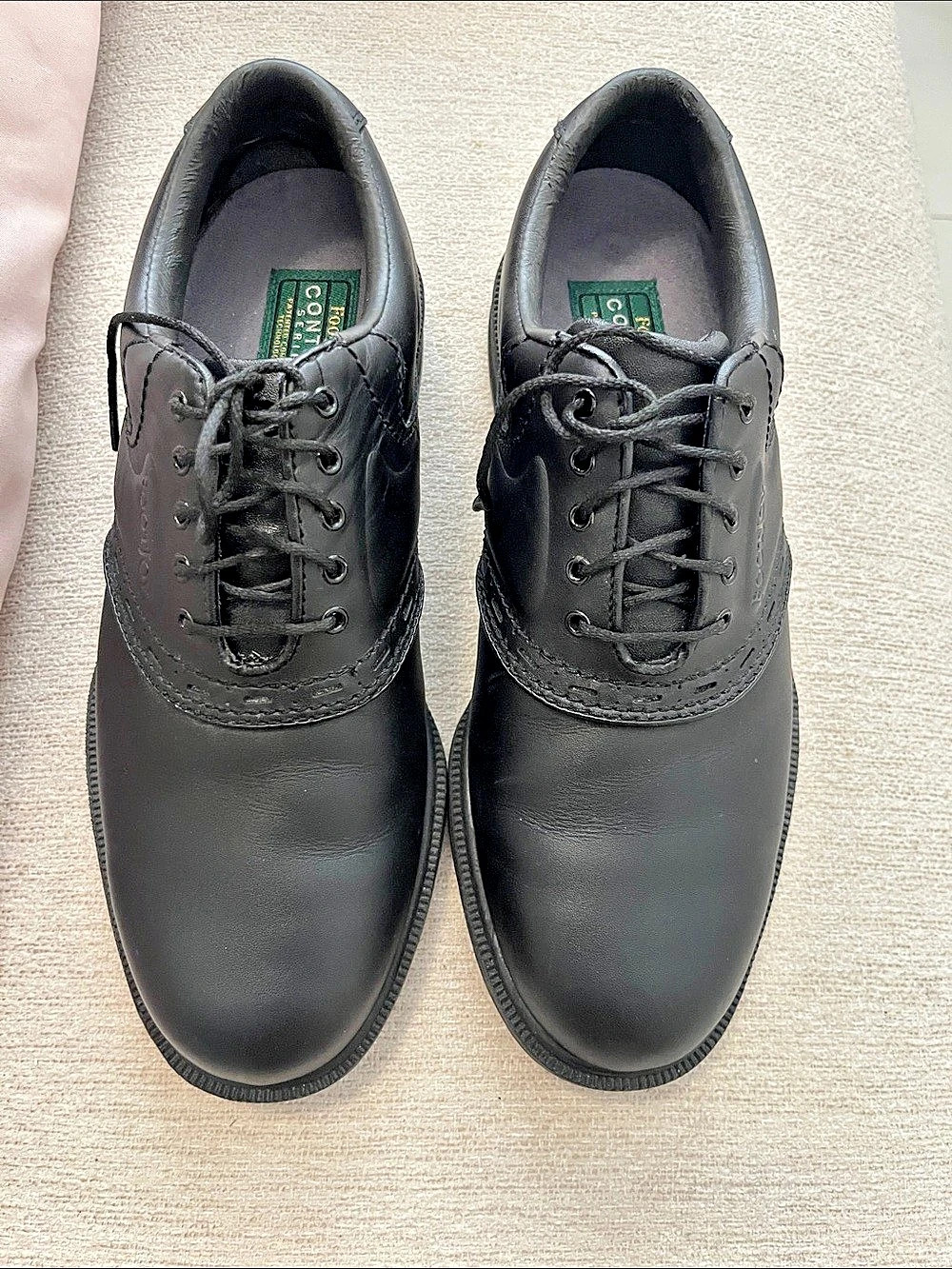 FootJoy Contour Series Golf Shoes Black Golf Shoes US 7.5 M